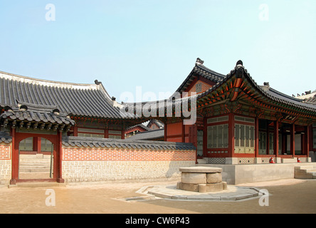 Il Palazzo Gyeongbokgung, in Corea del Sud Seoul Foto Stock