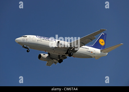 Boeing 737-300 della Lufthansa, Germania Foto Stock