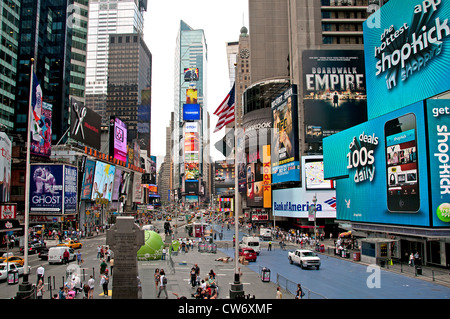 Times Square Broadway New York City Theatre Musical Foto Stock