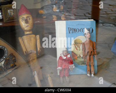 Pinocchio in Roma, Italia Foto Stock