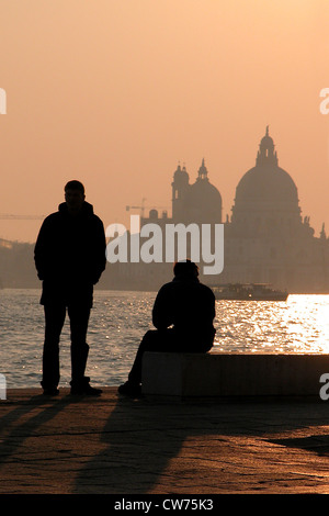 Basilica di Santa Maria della Salute Foto Stock