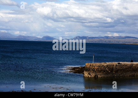 Broadford Bay Isola di Skye in Scozia Foto Stock