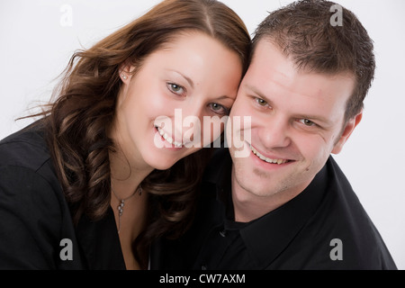 Matura in amore Foto Stock