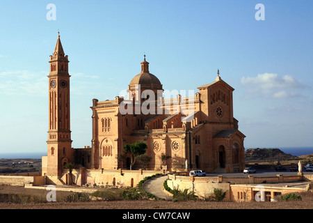 Basilica della Beata Vergine di Ta' Pinu, Malta, Gozo, Gharb Foto Stock