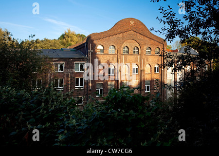 Ex miniera di carbone Friedlicher Nachbar in Linden, in Germania, in Renania settentrionale-Vestfalia, la zona della Ruhr, Bochum Foto Stock