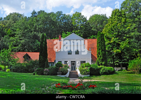 La Villa Bianca presso la colonia di artisti Worpswede, Germania, Bassa Sassonia, Worpswede Foto Stock