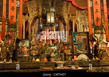 Joss House, più antico utilizzato in modo continuo il tempio Cinese di immigrati cinesi, Stati Uniti, California Foto Stock