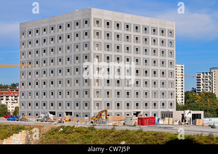 Biblioteca in costruzione a Stuttgart 21 area, GERMANIA Baden-Wuerttemberg, Stoccarda Foto Stock