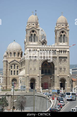 Cattedrale di Marsiglia, Marsiglia, Bouches-du-Rhône, Provence-Alpes-Côte d'Azur, in Francia Foto Stock