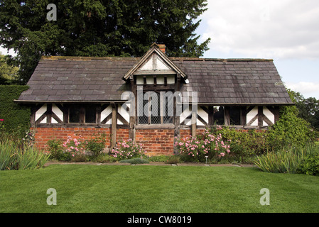 Il Cottage di tè, Arley Hall e giardini, Cheshire, Regno Unito Foto Stock