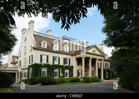 George Eastman House. Museo della Fotografia. Fondatore della Kodak. Rochester, New York, Stati Uniti d'America. Esterno anteriore. Foto Stock