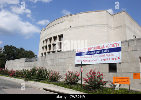 Virginia storica società di Richmond, Virginia, Stati Uniti d'America Foto Stock