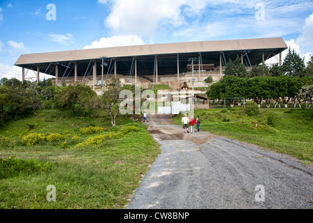 Cacaxtla sito archeologico nello Stato di Tlaxcala, Messico Foto Stock