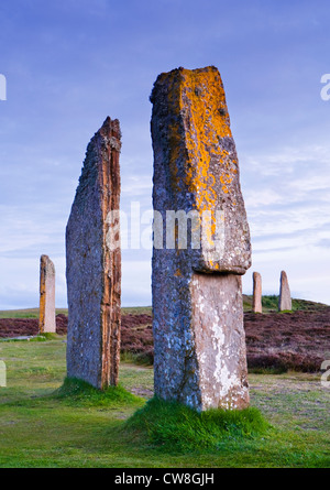 Anello di Brodgar, isole Orcadi Scozia, Regno Unito. Foto Stock