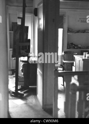 Town House occupata dalla Gestapo a Parigi Foto Stock