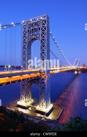 George Washington Bridge. Foto Stock