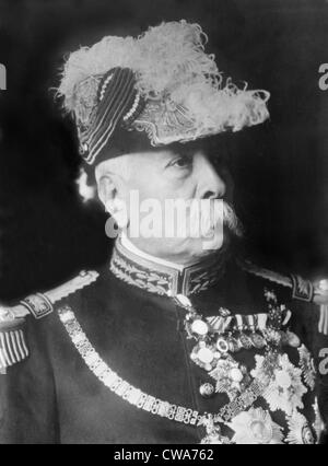 Il Presidente messicano Porfirio Díaz (1830-1915), presidente del Messico (1877-80, 1884-1911), istituito un governo autoritario Foto Stock