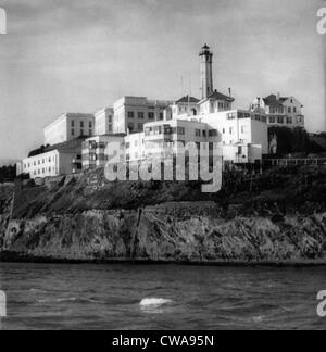 Isola di Alcatraz, 1955.. La cortesia: CSU Archivi / Everett Collection Foto Stock