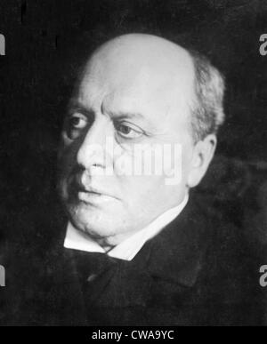 Henry James (1843-1916), romanziere americano che ha scritto circa le interazioni delle comunità e società americane e le consuetudini del Foto Stock