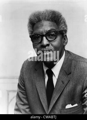 Bayard Rustin (1912-1987), americana africana dei diritti civili attivista, circa 1971. La cortesia: Archivi CSU/Everett Collection Foto Stock