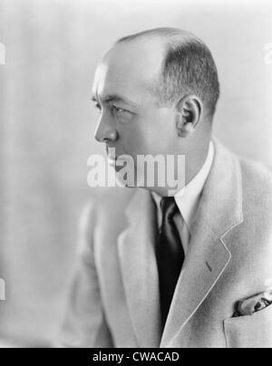 Edgar Rice Burroughs (1875-1950), l'autore americano e creatore di Tarzan stories, si trasferì a Hollywood nel 1919 a collaborare in Foto Stock