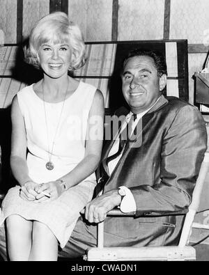 Doris Day con il marito Martin Melcher, ca. 1966. La cortesia: CSU Archivi / Everett Collection Foto Stock