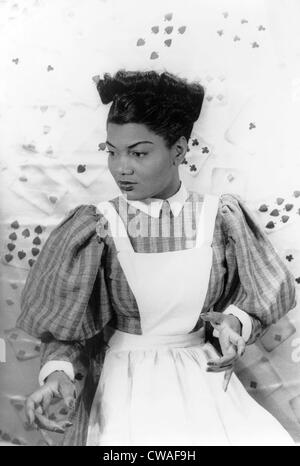 Pearl Bailey (1918-1990), in costume da ST. LOUIS donna, un musical basato sul romanzo, Dio invia domenica, da afro-americano Foto Stock