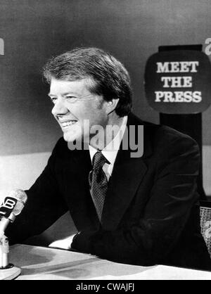 Governatore Jimmy Carter, il candidato presidenziale democratico, 1975. La cortesia: Archivi CSU/Everett Collection Foto Stock