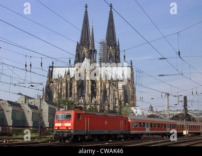 Colonia, affacciato sul Duomo Foto Stock