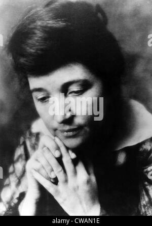 Margaret Sanger, (1879-1966), American Controllo delle nascite attivista e fondatore di Planned Parenthood, c. 1938.. La cortesia: CSU Foto Stock