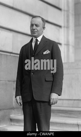 Elias H. Mortimer, corrotto associare dei veterani del direttore dell'Ufficio di presidenza, Charles R. Forbes, testimoniata nel Dicembre 1924 circa tangenti e Foto Stock