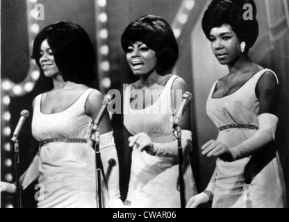 Il Supremes (Firenze Ballard, Diana Ross, Maria Wilson), circa 1966. La cortesia: CSU Archivi / Everett Collection Foto Stock