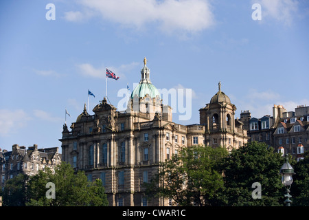 Il tumulo di Edimburgo, Bank of Scotland presso la sede centrale. Foto Stock