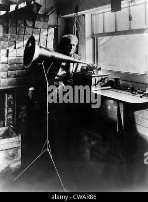 Thomas Edison ca. 1906. Cortesia archivi CSU/Everett collezione. Foto Stock