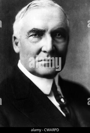 Warren G. Harding (1865-1923), il Presidente degli Stati Uniti, 1921-1923, circa 1920s. Archivi CSU/Everett collezione. Foto Stock