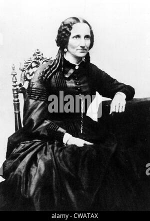 Mary Baker Eddy, fondatore della Scienza Cristiana, circa 1867. La cortesia: CSU Archivi / Everett Collection Foto Stock