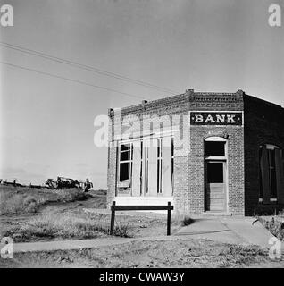 La Emergecy legge bancaria del 3/9/1933, firmato durante la prima settimana di FDR assumerà la presidenza, chiuso temporaneamente in stato di insolvenza Foto Stock