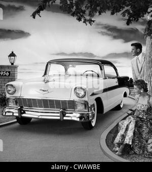 1956 Chevrolet Bel Air Sport Coupe. La cortesia: Archivi CSU/Everett Collection Foto Stock