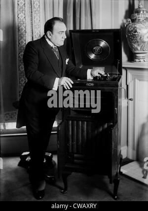 Enrico Caruso (1873-1921), Italiano cantante lirico, circa 1910s. Foto Stock