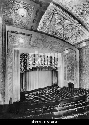 Teatri e Cinema, la Paramount Theatre, interno, 2025 Broadway di Oakland, California, circa 1932. Foto Stock
