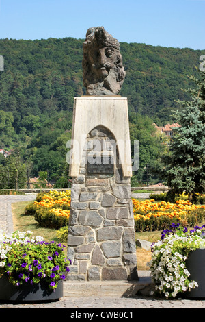 Memoriale di Vlad l'Impalatore in Romania Foto Stock