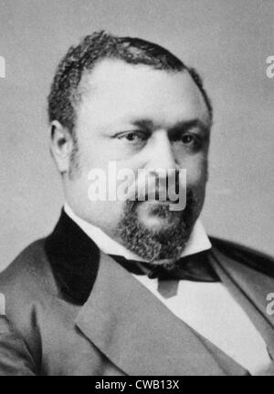 Blanche K. Bruce (1841-1898), afro-americano di U.S. Il senatore dal Mississippi durante il periodo di ricostruzione Foto Stock