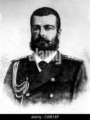 Lo Zar Alessandro III (1845-1894), lo Zar di Russia (1881-1894) Foto Stock