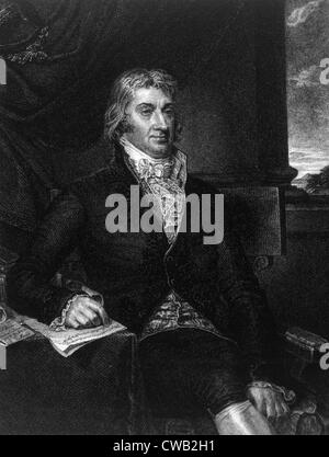 Robert R. Livingston (1746-1813), U.S. Segretario per gli Affari Esteri sotto gli articoli della Confederazione Foto Stock