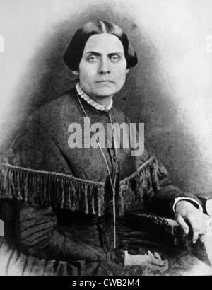 Susan B. Anthony, (1820-1906), leader del il suffragio femminile movimento Foto Stock