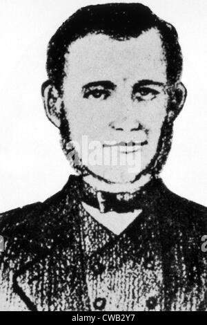 William Travis (1809-1836), comandante delle truppe del Texas al Alamo Foto Stock