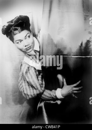 Pearl Bailey (1918-1990), prendendo una chiamata dopo il canto di una donna e prerogativa di San Louis donna africana di cantante americana e Foto Stock