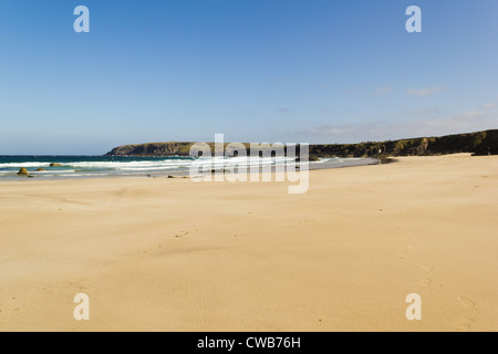 Nsi porto - Porto di Ness (Ebridi Esterne della Scozia) Foto Stock