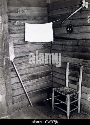 L'angolo della cucina in casa di Floyd Burroughs, cotone mezzadri Hale County, Alabama. Pubblicato nel libro, Foto Stock