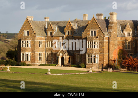 Vista frontale, Launde Abbey, Est Norton, Leicestershire, England, Regno Unito Foto Stock